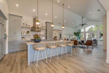 Luxury Custom Kitchen Design 1 Grey Shaker Kitchen with Neutral Color Palette scaled